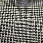 Black-Cream-Olive Wool Fabric