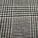 Black-Cream-Olive Wool Fabric