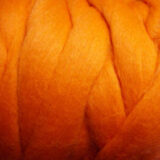 Corriedale Wool - Definitely Orange