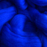 Corriedale Wool - Electric Blue