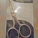 Famore 4in Scissors, Lg. Ring, Left-handed