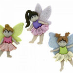 Flower Fairy Buttons