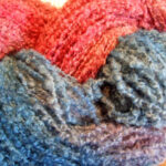 NZ Boucle - Pink/Blue