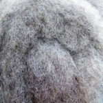 Prairie Felting Batt - Medium Gray #3