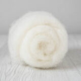 Bergschaf Wool Batt Natural White