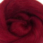 Corriedale Wool - Raspberry