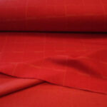 Red Wool Fabric