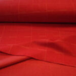 Red Wool Fabric