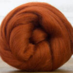 Rust Merino Top