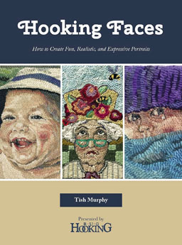 Hooking Faces in Rug Hooking