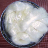 White Tussah Top